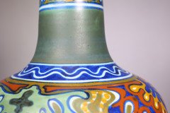 Gouda Holland – Art Nouveau earthenware Rhodian vase - Thumbnail 11
