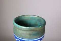 Gouda Holland – Art Nouveau earthenware Rhodian vase - Thumbnail 8