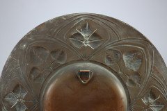 Arts and Crafts Copper Wall Plate with Floral Decoration c.1900 - Thumbnail 13