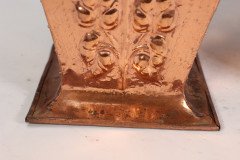 An Arts & Crafts Copper Conical Coal Bucket & Lid - Thumbnail 17