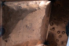 Robert Hilton. An Arts & Crafts Copper Coal Bucket with a Single Flower in Seed - Thumbnail 20