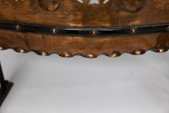 Liberty & Co., An Arts & Crafts Wrought Iron & Copper Pierced Floral Firescreen - Thumbnail 21