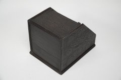 In the Style of Daniel Cottier – Aesthetic Movement Dark Oak Coal Box - Thumbnail 6