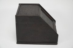 In the Style of Daniel Cottier – Aesthetic Movement Dark Oak Coal Box - Thumbnail 8