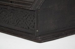 In the Style of Daniel Cottier – Aesthetic Movement Dark Oak Coal Box - Thumbnail 18