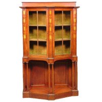 G M Ellwood for J S Henry. A Glasgow Style break front display cabinet - Thumbnail 1