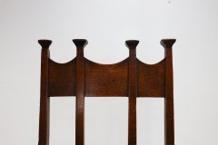 George Montague Ellwood for J. S. Henry – Ten Arts and Crafts Oak Dining Chairs - Thumbnail 18