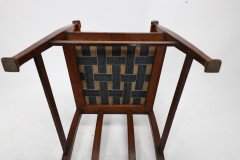 George Montague Ellwood for J. S. Henry – Ten Arts and Crafts Oak Dining Chairs - Thumbnail 20