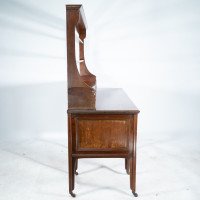 Morris & Co., attributed. A Subtle Anglo-Japanese Walnut Sideboard Dresser - Thumbnail 5
