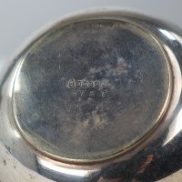 Hukin & Heath (Dr. C. Dresser Style) – Silver-Plated Sugar Bowl and Sifting Spoon - Thumbnail 6