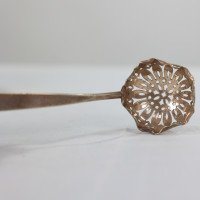 Hukin & Heath (Dr. C. Dresser Style) – Silver-Plated Sugar Bowl and Sifting Spoon - Thumbnail 9
