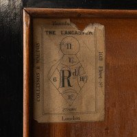 Collinson & Walton. An Aesthetic Movement Burr Walnut & Ebonized Music Cabinet - Thumbnail 13
