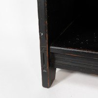 Collinson & Walton. An Aesthetic Movement Burr Walnut & Ebonized Music Cabinet - Thumbnail 16
