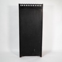 Collinson & Walton. An Aesthetic Movement Burr Walnut & Ebonized Music Cabinet - Thumbnail 18