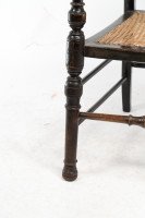 E. W. Godwin for William Watt. An Aesthetic Movement Tall Back Ebonized Armchair - Thumbnail 10