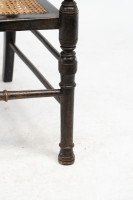 E. W. Godwin for William Watt. An Aesthetic Movement Tall Back Ebonized Armchair - Thumbnail 12