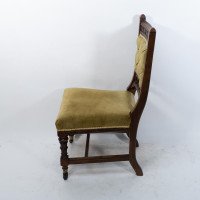 Charles Bevan, attributed. A Set of Six Gothic Revival Oak Dining Chairs - Thumbnail 18