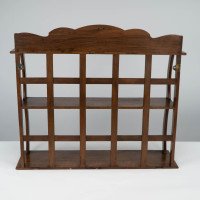 W. R. Lethaby. A Cotswold School Arts & Crafts Walnut Waterfall Wall Shelf - Thumbnail 9