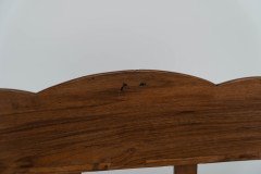 W. R. Lethaby. A Cotswold School Arts & Crafts Walnut Waterfall Wall Shelf - Thumbnail 11