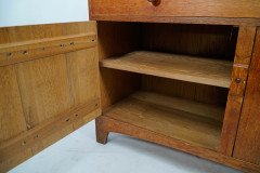 Ambrose Heal – Arts and Crafts Oak Cottage Sideboard or Dresser - Thumbnail 10
