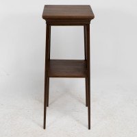 Liberty & Co., An Anglo-Japanese Walnut Plant Stand - Thumbnail 4