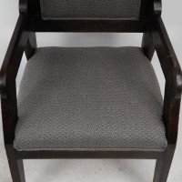 Dr Christopher Dresser In the Style of – Aesthetic Movement Ebonised Armchair - Thumbnail 10