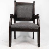 Dr Christopher Dresser In the Style of – Aesthetic Movement Ebonised Armchair - Thumbnail 11