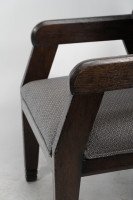 Dr Christopher Dresser In the Style of – Aesthetic Movement Ebonised Armchair - Thumbnail 12