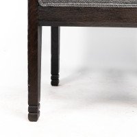 Dr Christopher Dresser In the Style of – Aesthetic Movement Ebonised Armchair - Thumbnail 13