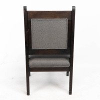 Dr Christopher Dresser In the Style of – Aesthetic Movement Ebonised Armchair - Thumbnail 16