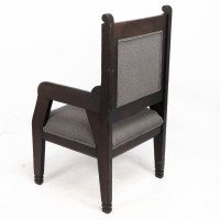 Dr Christopher Dresser In the Style of – Aesthetic Movement Ebonised Armchair - Thumbnail 17
