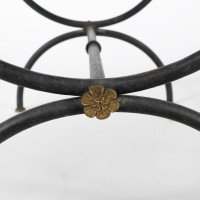 Maison Jansen. A Black Marble Top with Gold & Silver Veins Coffee Table - Thumbnail 13