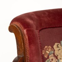 E. W. Godwin, attributed. An Anglo-Japanese Circular Armchair with Fan Shaped Arms - Thumbnail 6