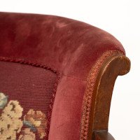 E. W. Godwin, attributed. An Anglo-Japanese Circular Armchair with Fan Shaped Arms - Thumbnail 7