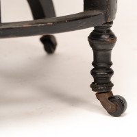 E. W. Godwin, attributed. An Anglo-Japanese Circular Armchair with Fan Shaped Arms #3 - Thumbnail 17