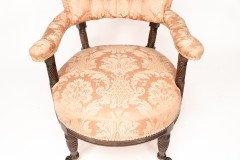 Bruce Talbert for Gillow and Co. – Aesthetic Movement Rosewood Armchair - Thumbnail 12