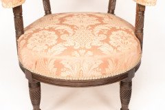 Bruce Talbert for Gillow and Co. – Aesthetic Movement Rosewood Armchair - Thumbnail 11