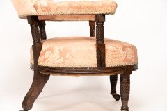Bruce Talbert for Gillow and Co. – Aesthetic Movement Rosewood Armchair - Thumbnail 15