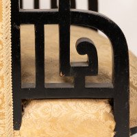 E. W. Godwin, attributed. An Anglo-Japanese Ebonized Walnut Lounge Chair - Thumbnail 7