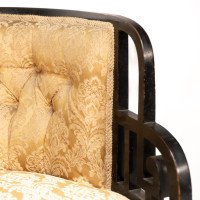 E. W. Godwin, attributed. An Anglo-Japanese Ebonized Walnut Lounge Chair - Thumbnail 10