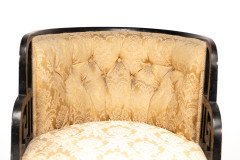 E. W. Godwin, attributed. An Anglo-Japanese Ebonized Walnut Lounge Chair - Thumbnail 9