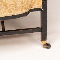 E. W. Godwin, attributed. An Anglo-Japanese Ebonized Walnut Lounge Chair - Thumbnail 15