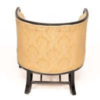 E. W. Godwin, attributed. An Anglo-Japanese Ebonized Walnut Lounge Chair - Thumbnail 17
