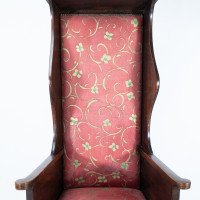 Heals of London, Attributed – Tall Arts & Crafts Oak Wing Back Armchair - Thumbnail 6