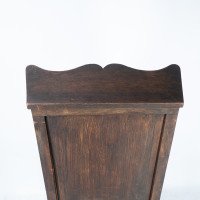 Heals of London, Attributed – Tall Arts & Crafts Oak Wing Back Armchair - Thumbnail 10