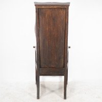 Heals of London, Attributed – Tall Arts & Crafts Oak Wing Back Armchair - Thumbnail 14
