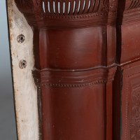 Rare Thomas Elsley Fireplace with Stylized Floral Details to the Centre - Thumbnail 11