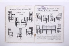 Morris and Co. A rare Arts and Crafts ladder back rush seat armchair - Thumbnail 16