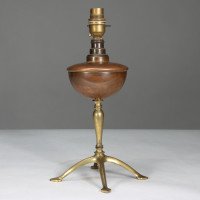 W. A. S. Benson – Arts and Crafts Four-Leg Table Lamp Converted to Electricity - Thumbnail 3