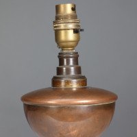 W. A. S. Benson – Arts and Crafts Four-Leg Table Lamp Converted to Electricity - Thumbnail 6